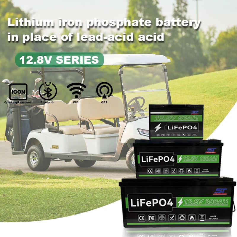 12v 100ah Lithium Battery for golf cart technical specification image 2