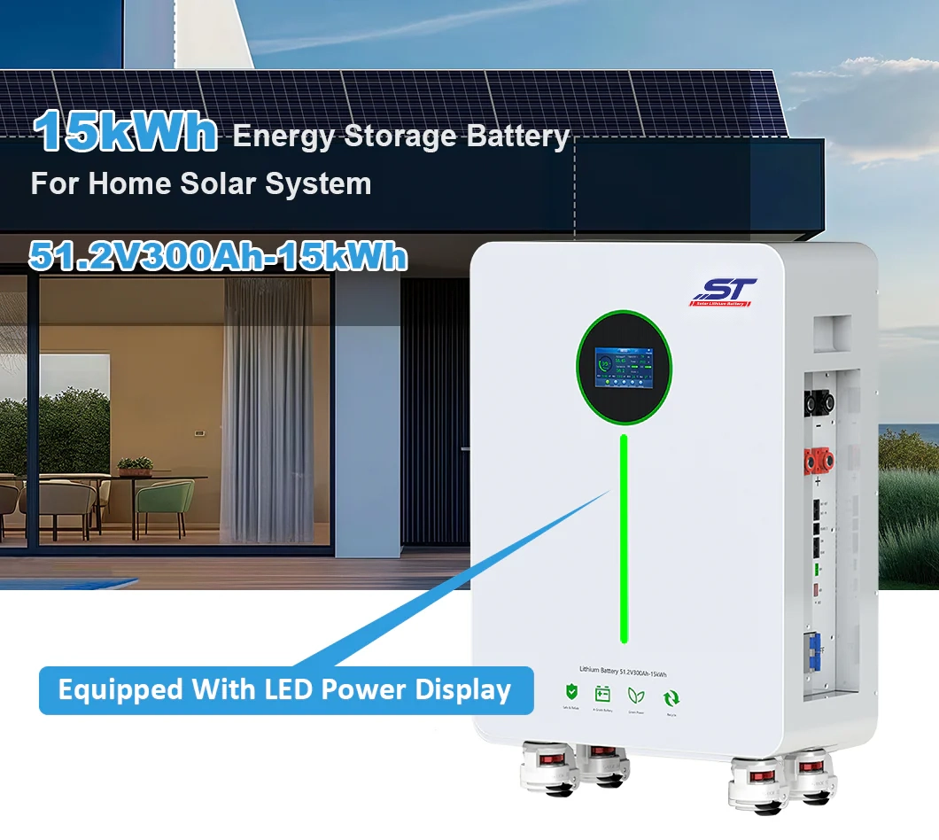 ST 15kwh 16kwh Deep Cycle Home Energy Storage for Solar System technical specification image 1